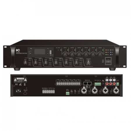 TZ-6350/ TZ-6500 6-зонный цифровой микшер-усилитель с MP3/тюнером/Bluetooth
