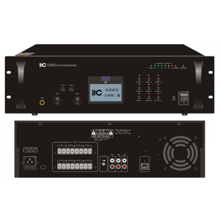 T-77240Z/ T-77350Z/ T-77500Z Экономичный 8-зонный IP-усилитель для монтажа в стойку