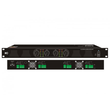 T-4060DSA/ T-4120DSA/ T-4240DSA 4-канальный усилитель мощности (вход Phone Jack MIC)