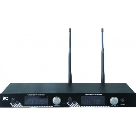 T-521UH/ T-521UT/ T-521UL/ T-521UV/ T-521US/ T-521UW UHF-двухканальный беспроводной микрофон