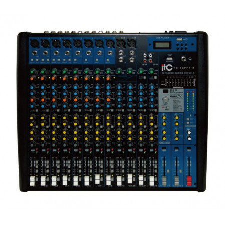 TS-16PFX-4 16-канальный микшер с DSP с 4 группами