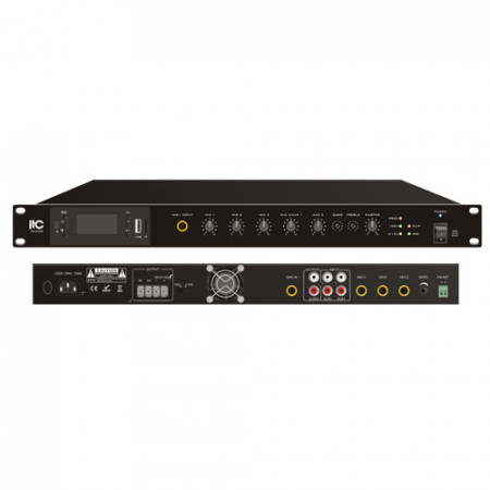 TD-60B TD-120B TD-240B TD-350B TD-500B Цифровой микшер-усилитель с MP3/тюнером/Bluetooth (микрофонный вход Phone Jack)