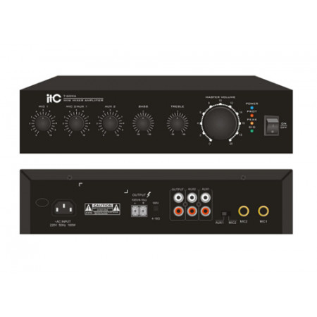 T-B120/ T-B240 Мини-микшер-усилитель с MP3/TUNER/Bluetooth