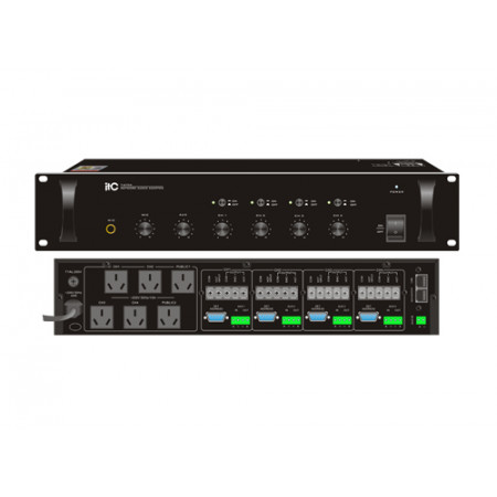 T-6704 Четырехканальный сетевой IP-аудиоадаптер (монтаж в стойку)